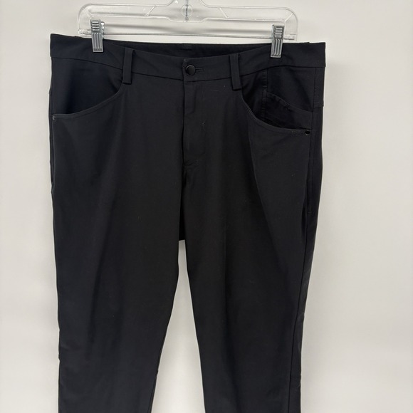 lululemon athletica Other - Lululemon Pants  Black ABC Classic Fit Warpstream Performance Golf Mens 36x30